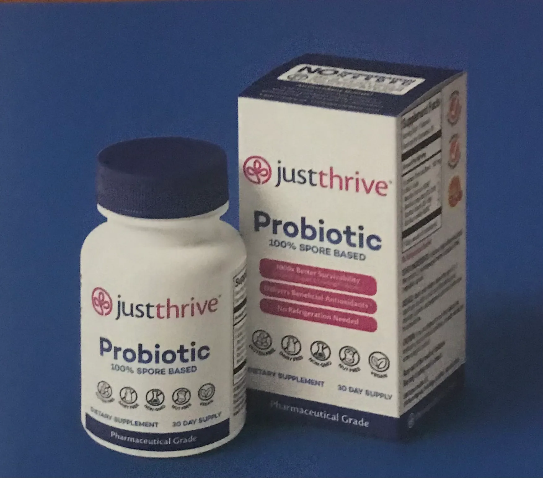 Just Thrive - Probiotics - 30 capsules - 100% survivability