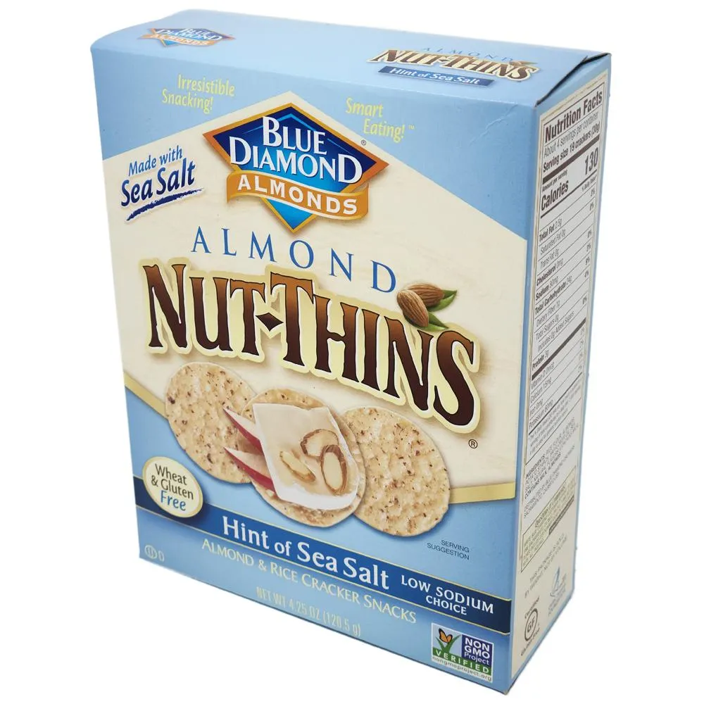 Crackers - Blue Diamond Gluten Free - Almond Nut Thins
