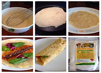 Tapioca Coconut Wrap